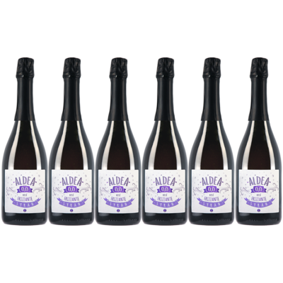 Pack de 6 Botellas | Aldea 0,0 – ROSÉ Frizzante variedad Syrah