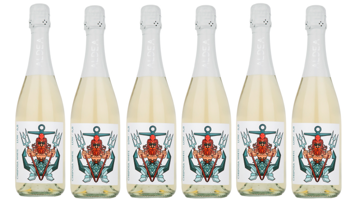 Pack de 6 botellas de 75 cl, CHISPOSA WHITE LOW 6,8 %